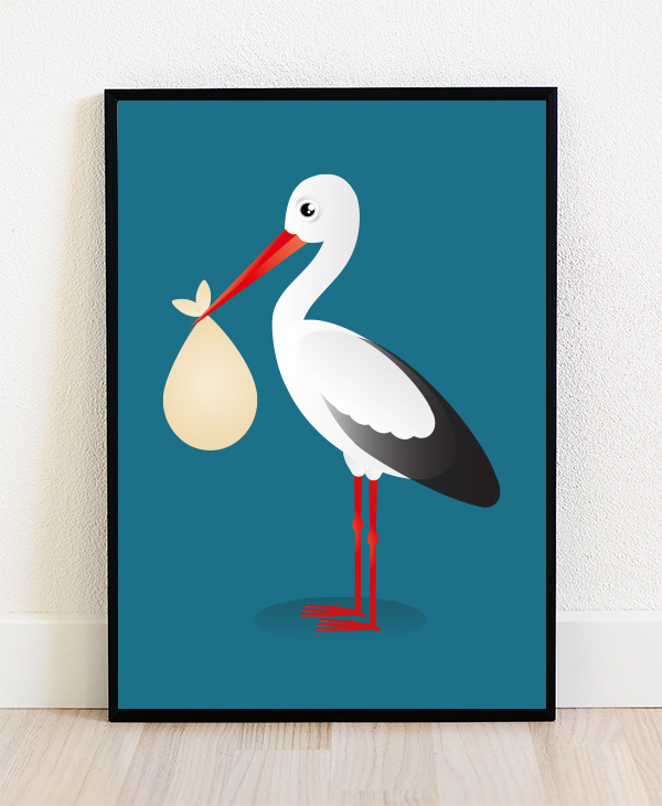 Stork petroleum (plakat) - Kaskelot